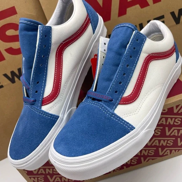 Vans Men’s Old Skool (SportPop) Vallartabl/Red SneakersVN0A38G19XG1